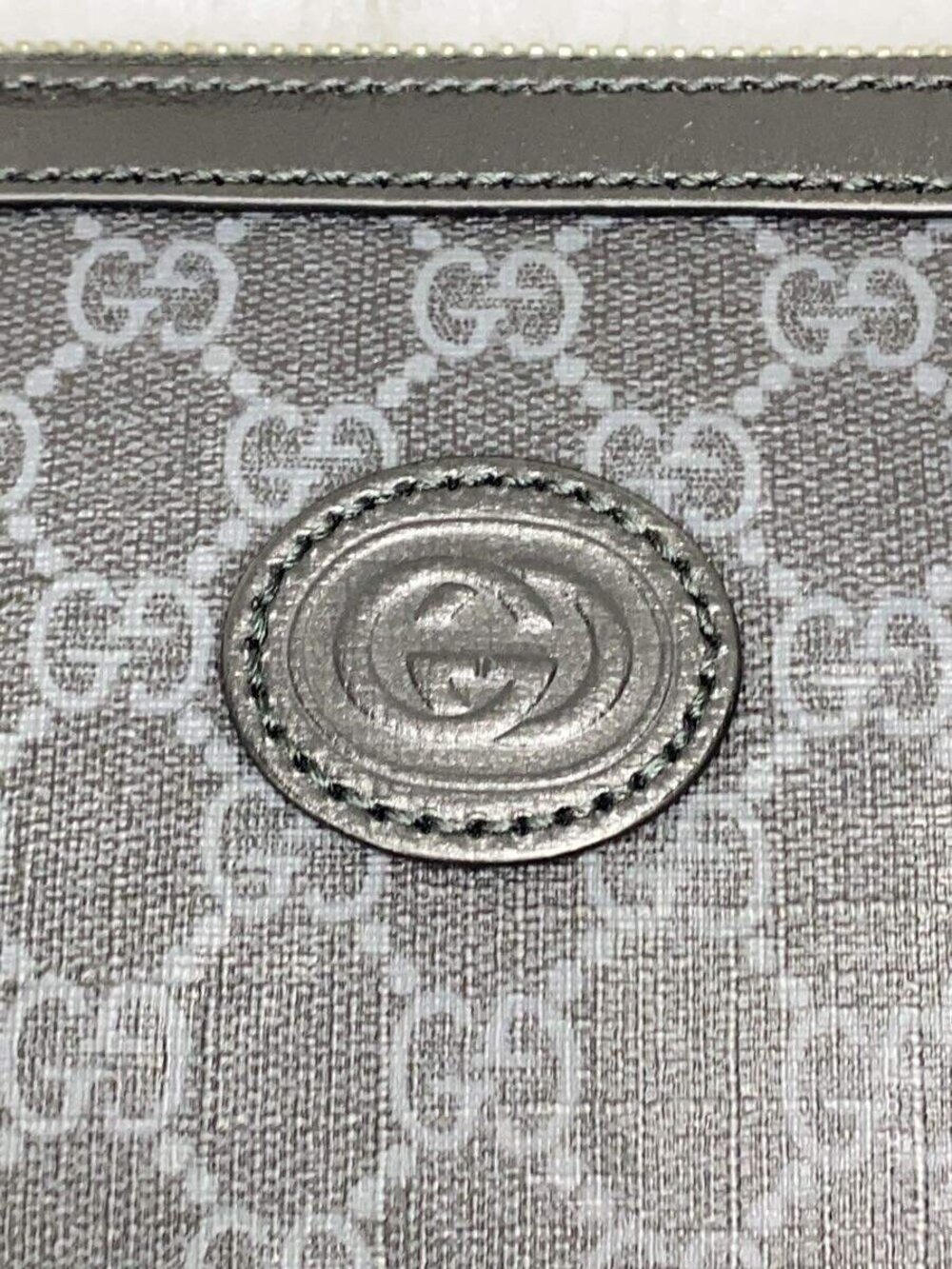 Gucci Shoulder Bag GG Supreme Black All over - Picture 5 of 7